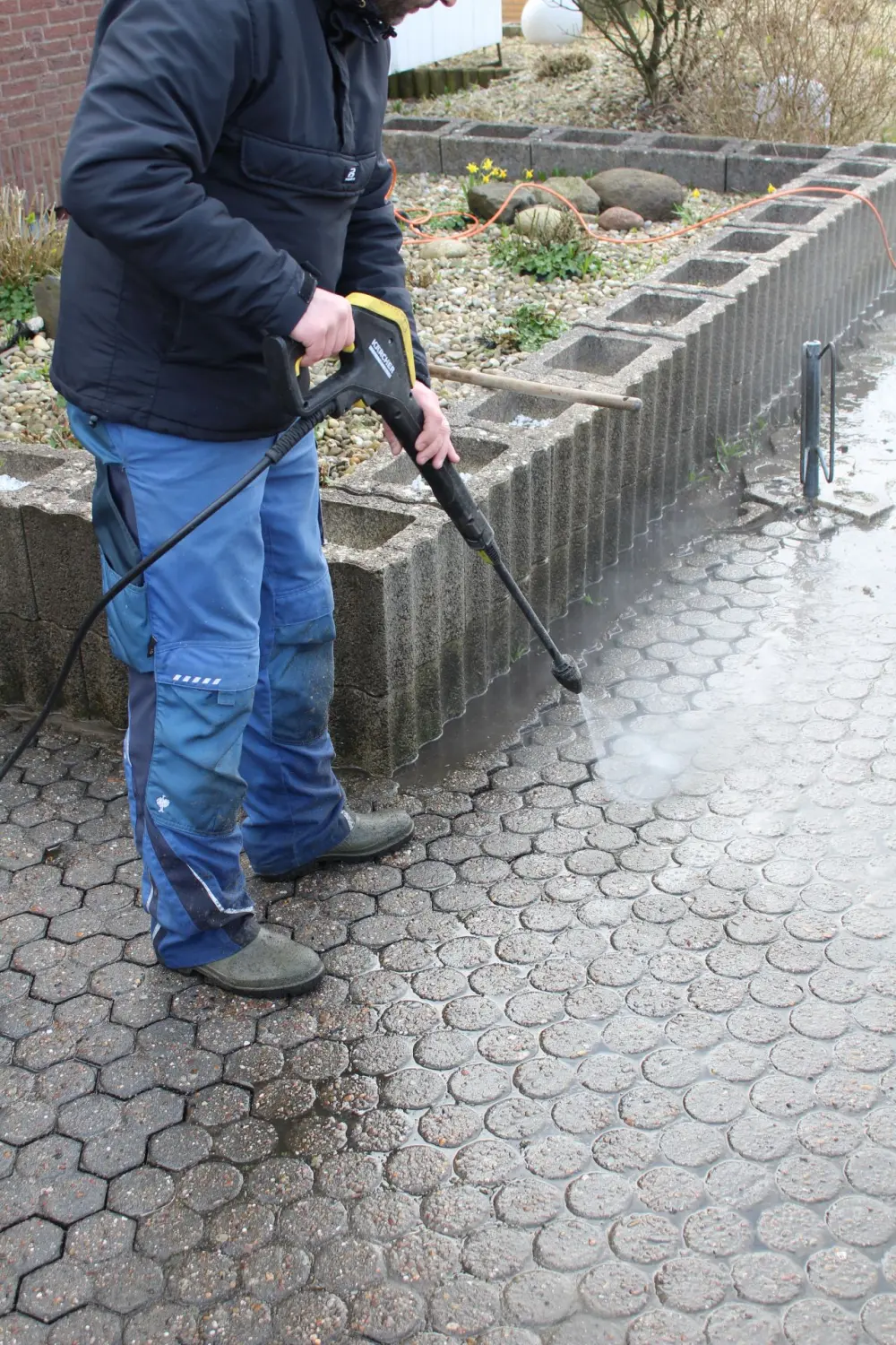 Reinigungsservice clwaninf-Team bei der Arbeit