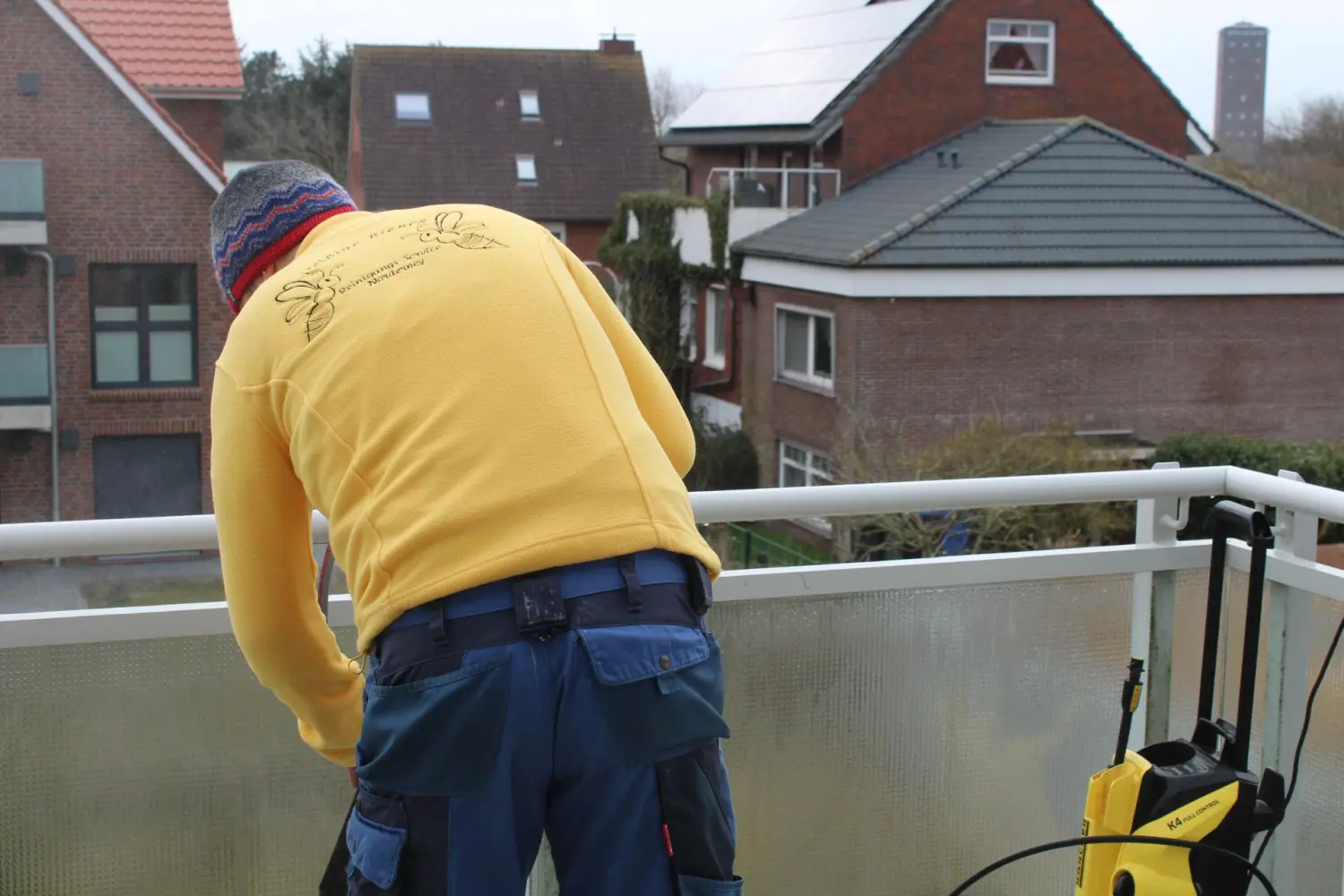 Reinigungsservice clwaninf-Team bei der Arbeit